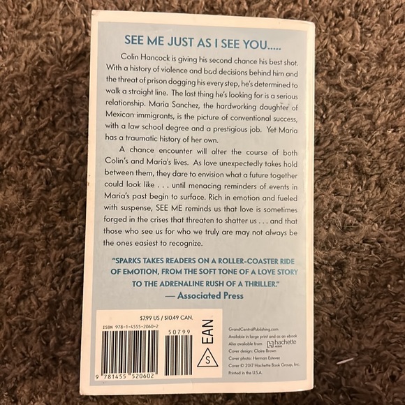 See Me by Nicholas Sparks - Picture 2 of 2